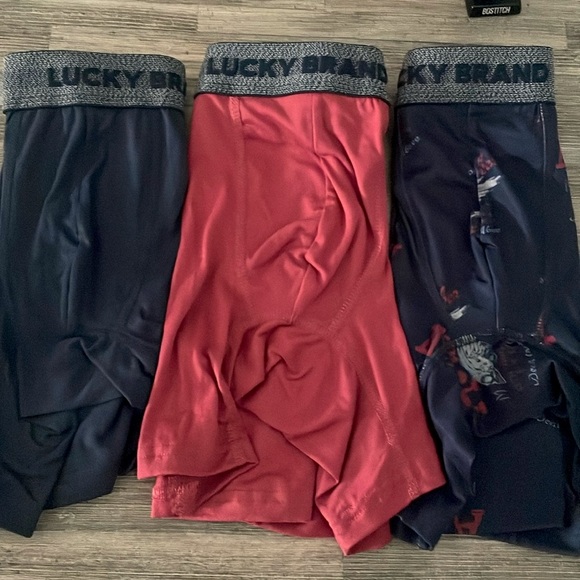 NEW Lucky Brand 3 brand new boxer briefs - Picture 2 of 5